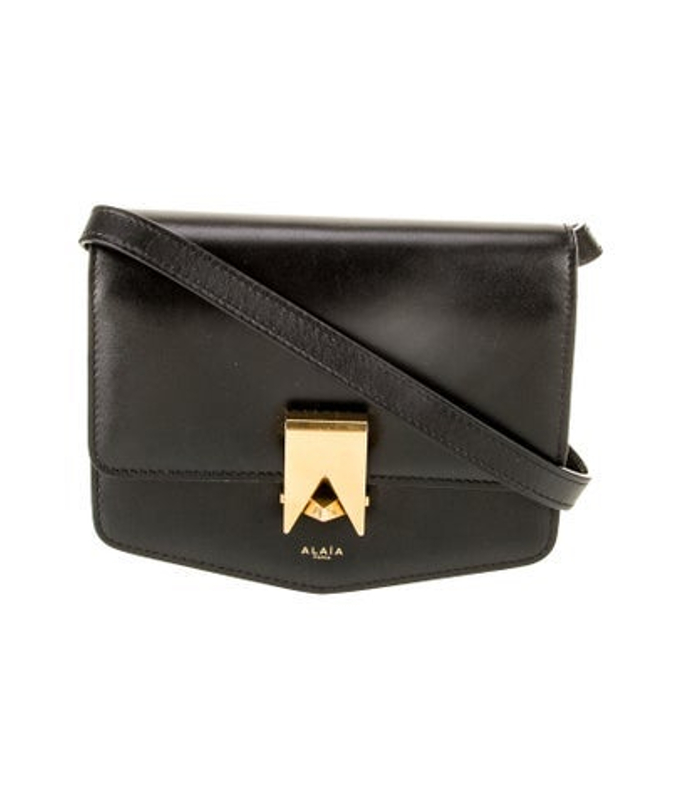 Alaia Leather Crossbody Bag