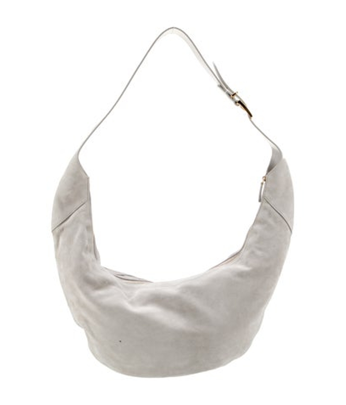 Khaite Suede Shoulder Bag