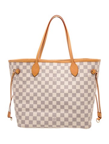 Damier Azur Neverfull w/Pouch MM