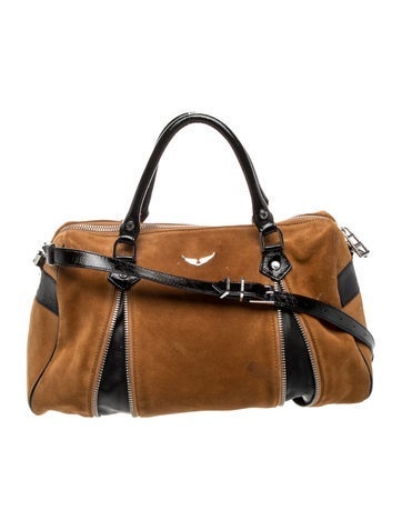 Suede Weekender Bag