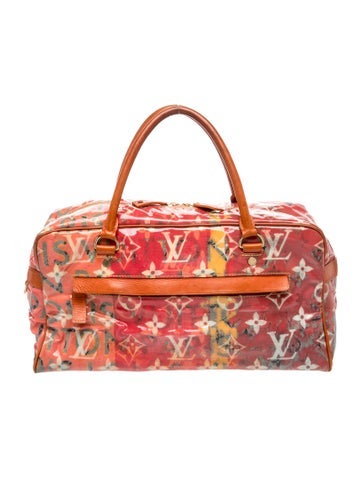 LV Monogram x Richard Prince Pulp Weekender TPM Vintage