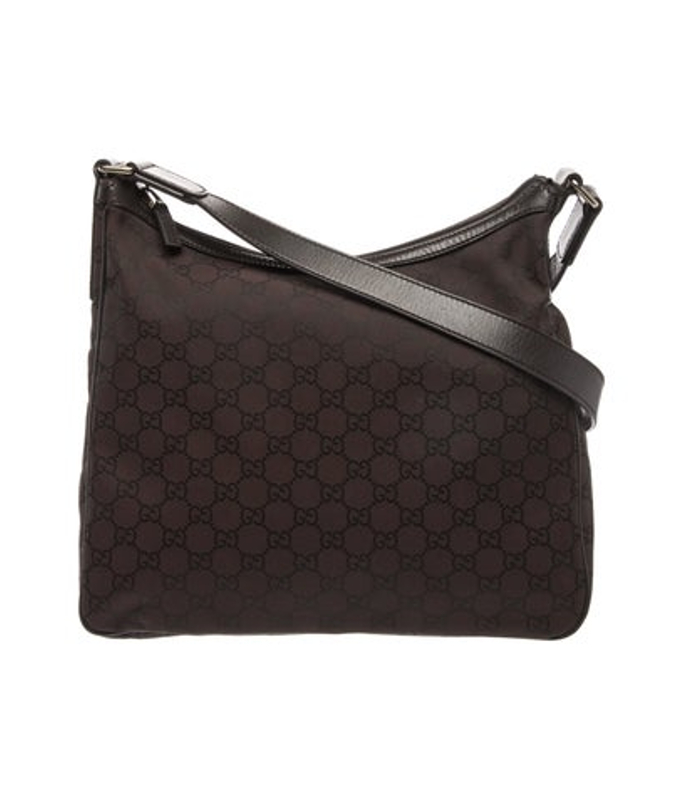 Gucci Gg Nylon Shoulder Bag