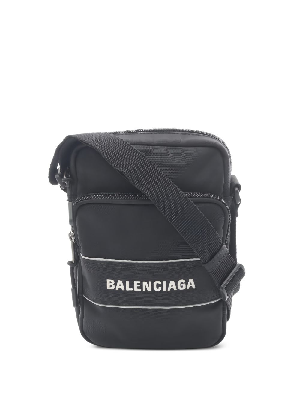 Balenciaga 2010s logo-print shoulder bag