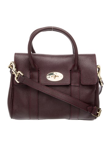 Leather Top Handle Bag
