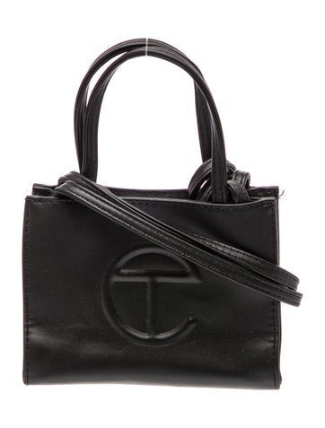 Telfar Vegan Leather Top Handle Bag Small