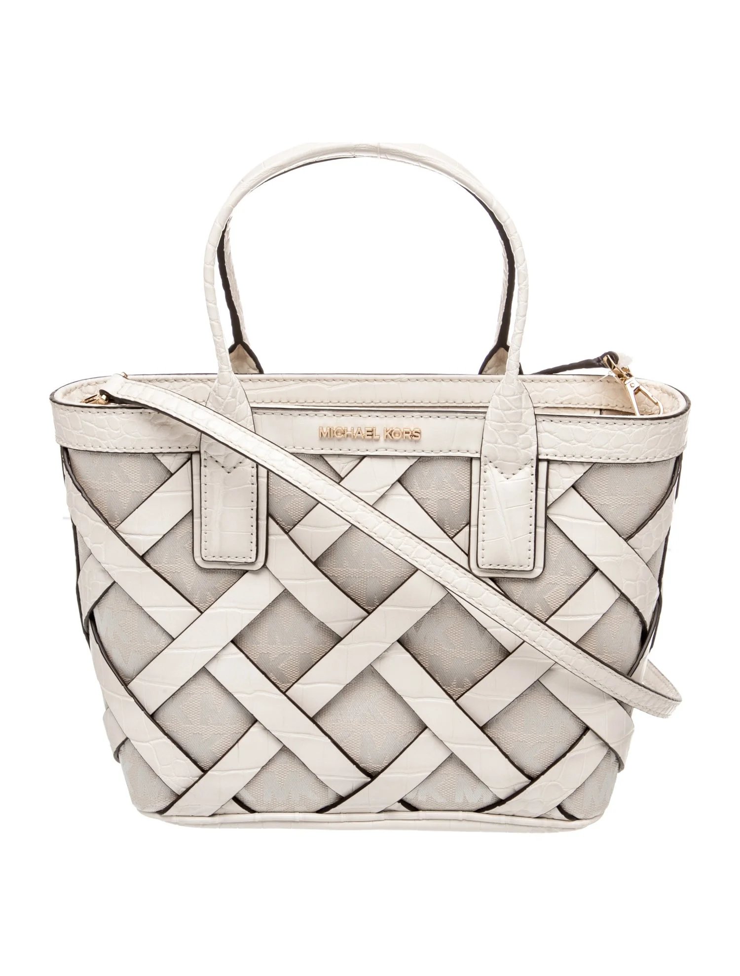 Michael Kors Leather Top Handle Bag