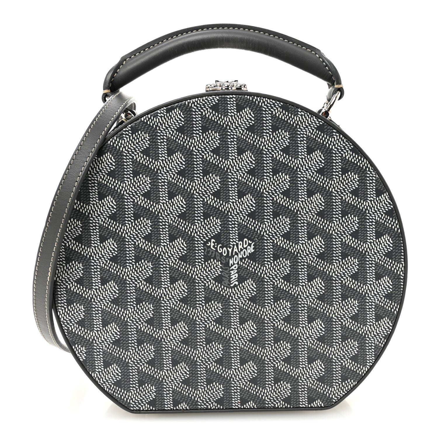 Goyard Goyardine Alto Hatbox Grey