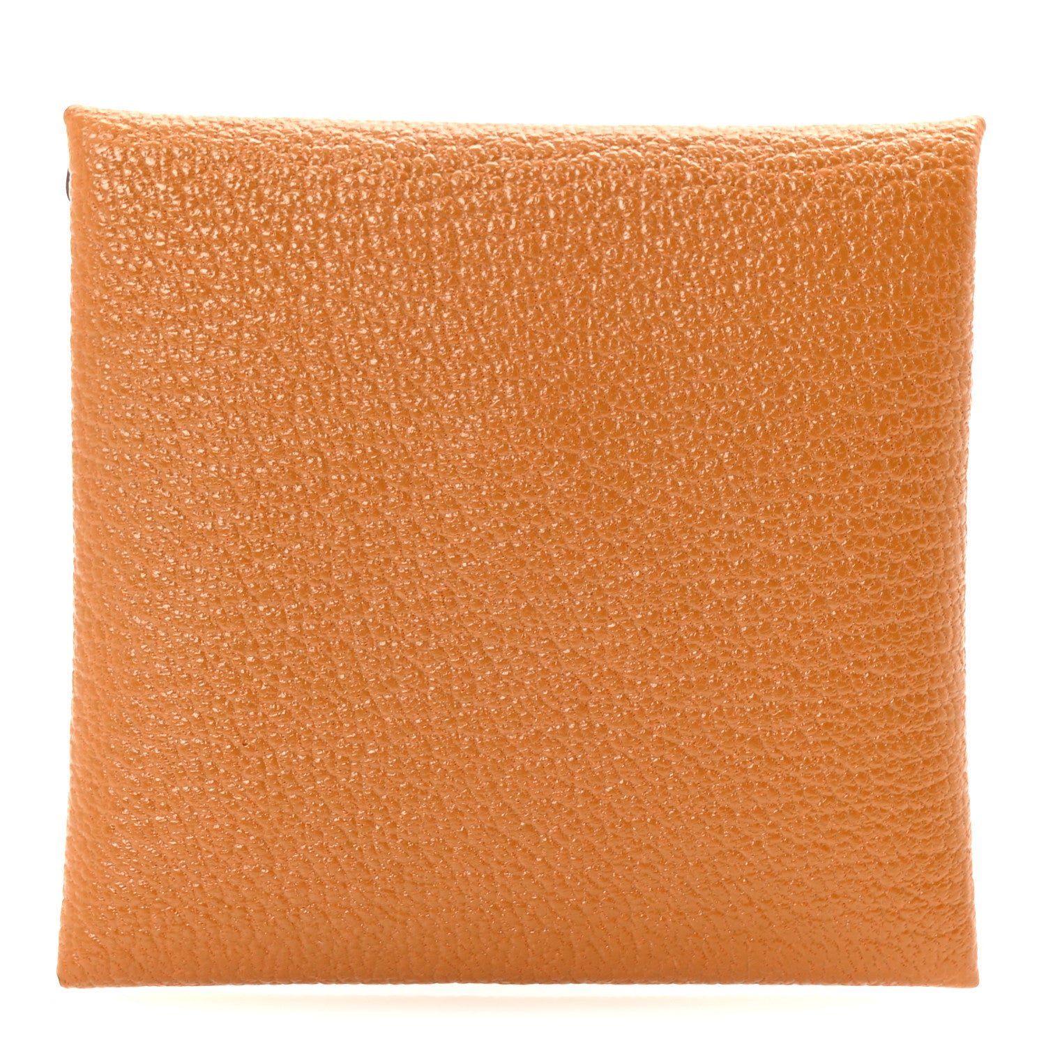 Hermes Chevre Mysore Bastia Verso Coin Purse Caramel Mauve Sylvestre