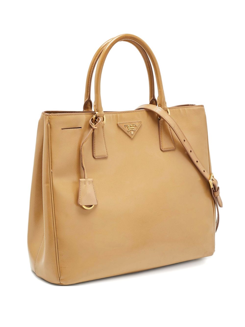 Gardener patent leather tote bag