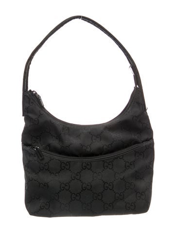 GG Nylon Shoulder Bag