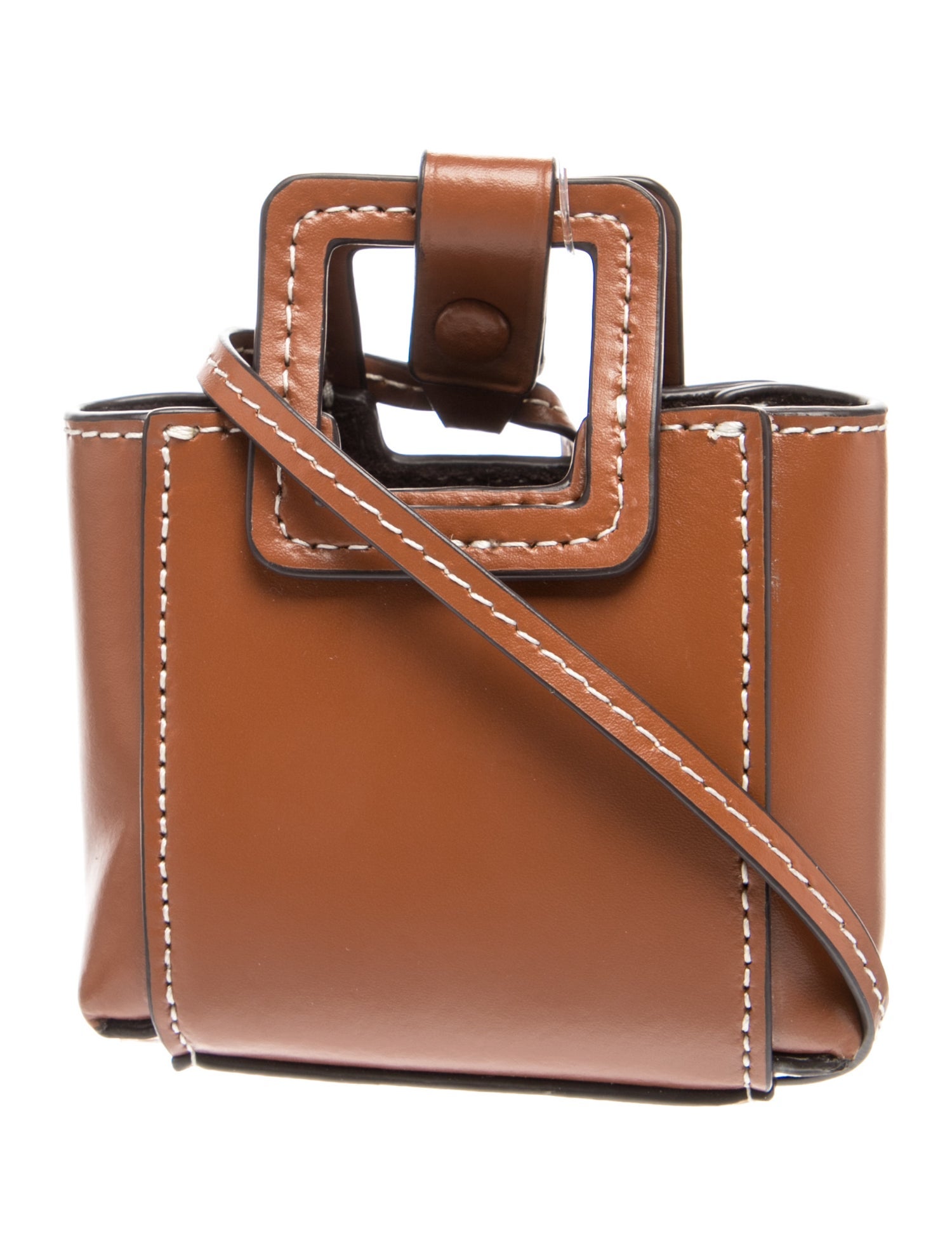 Leather Top Handle Bag