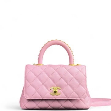 Calfskin Coco Handle Small