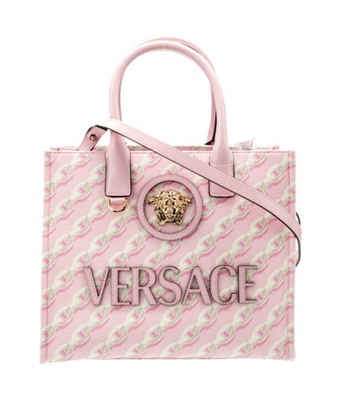Versace Canvas Shoulder Bag W Tags