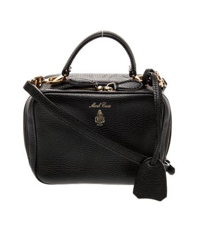 Mark Cross Cross Leather Top Handle Bag