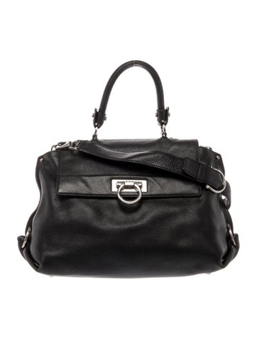 Ferragamo Leather Shoulder Bag