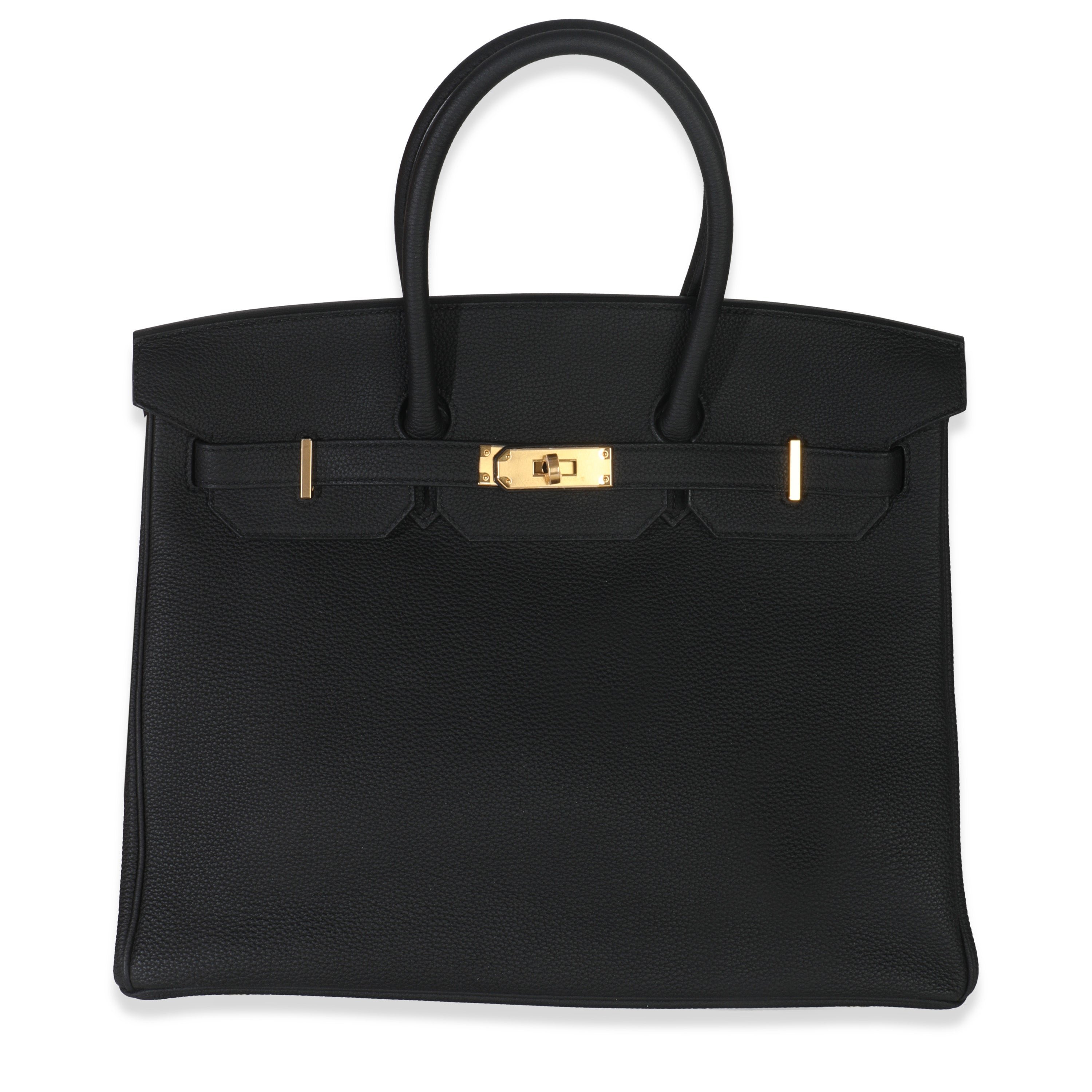 Hermes Black Togo Birkin 35 GHW