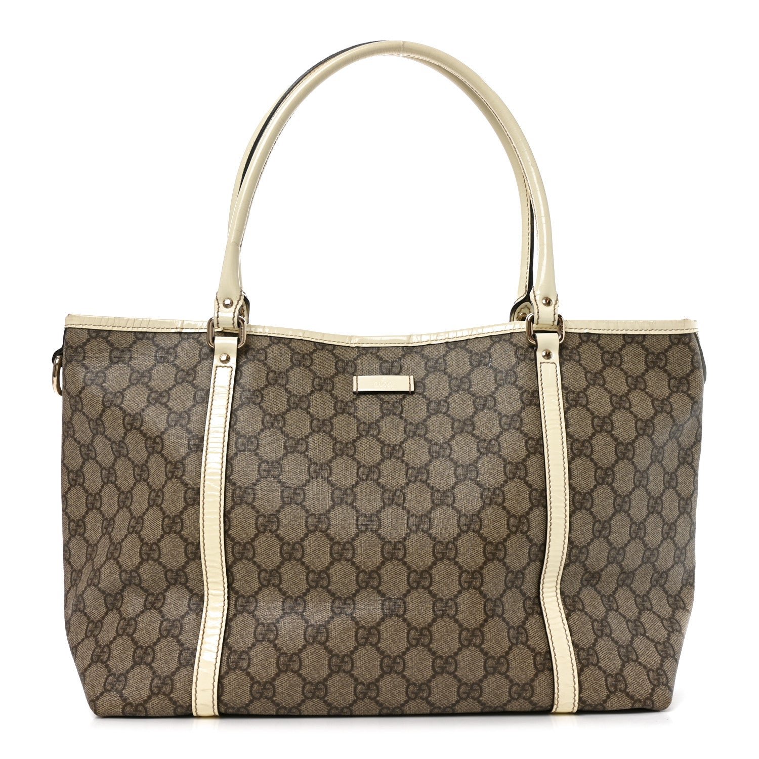 Gucci GG Plus Monogram Medium Joy Tote Off White