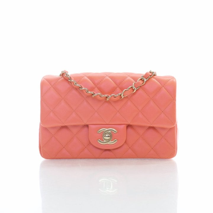 Chanel Mini Lambskin Rectangular Classic Flap Bag