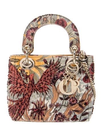 Leather Mini Lady Dior Mini