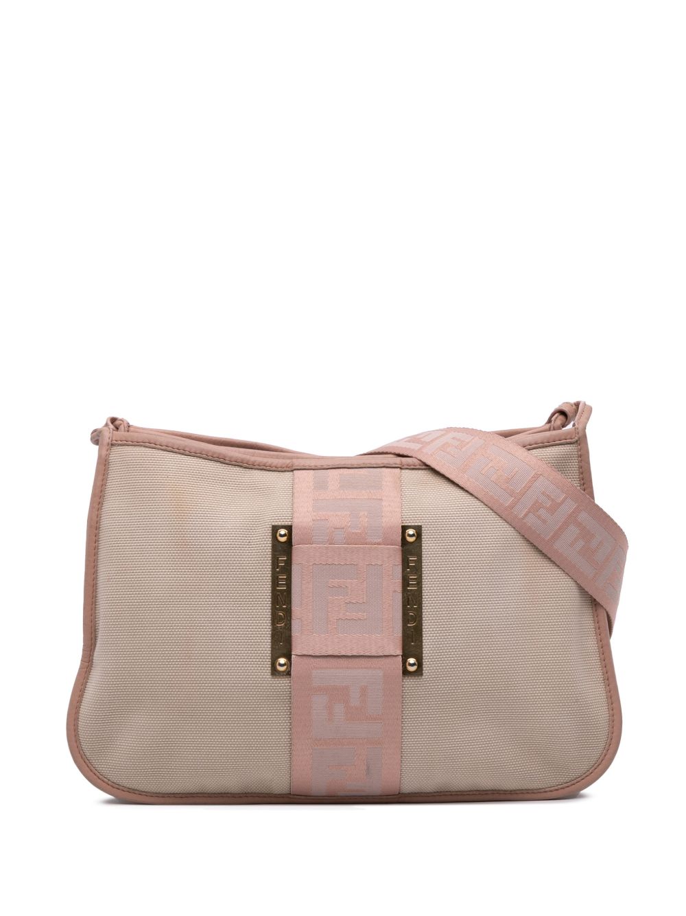 Fendi 2000-2010 Canvas Zucca crossbody bag