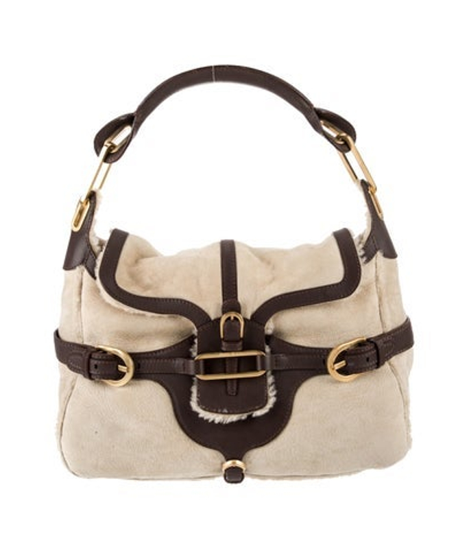 Jimmy Choo Choo Suede Top Handle Bag