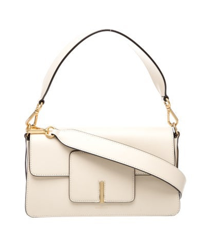 WANDLER Leather Top Handle Bag