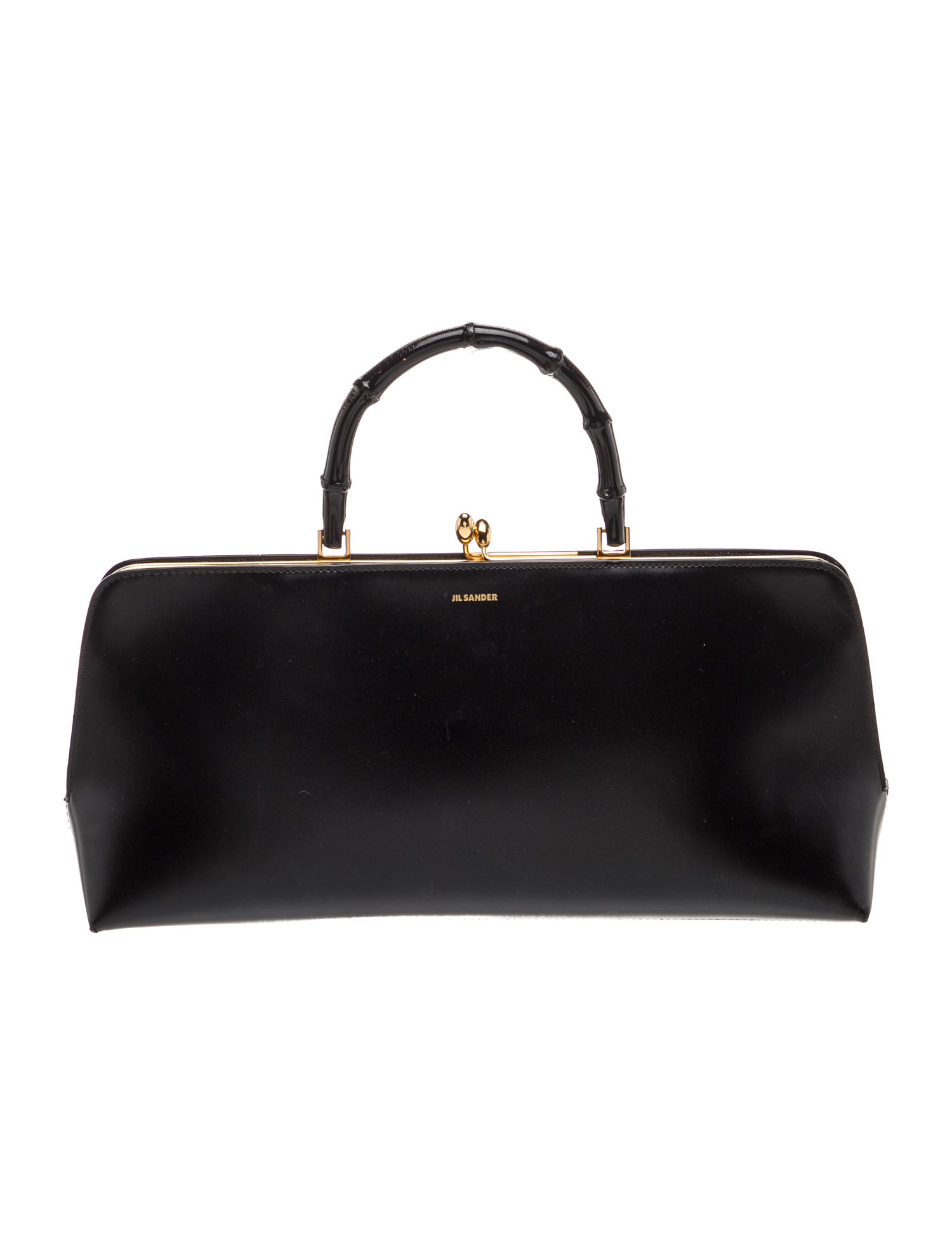 Leather Top Handle Bag