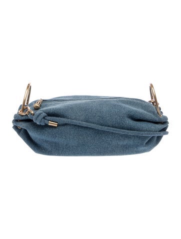 Cult Gaia Denim Shoulder Bag