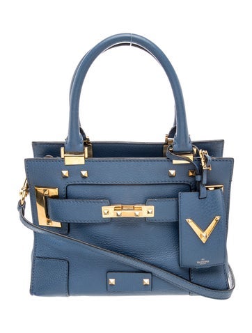 Rockstud Top Handle Bag