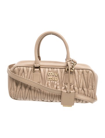 Miu Miu Signature Arcadie Matelassé