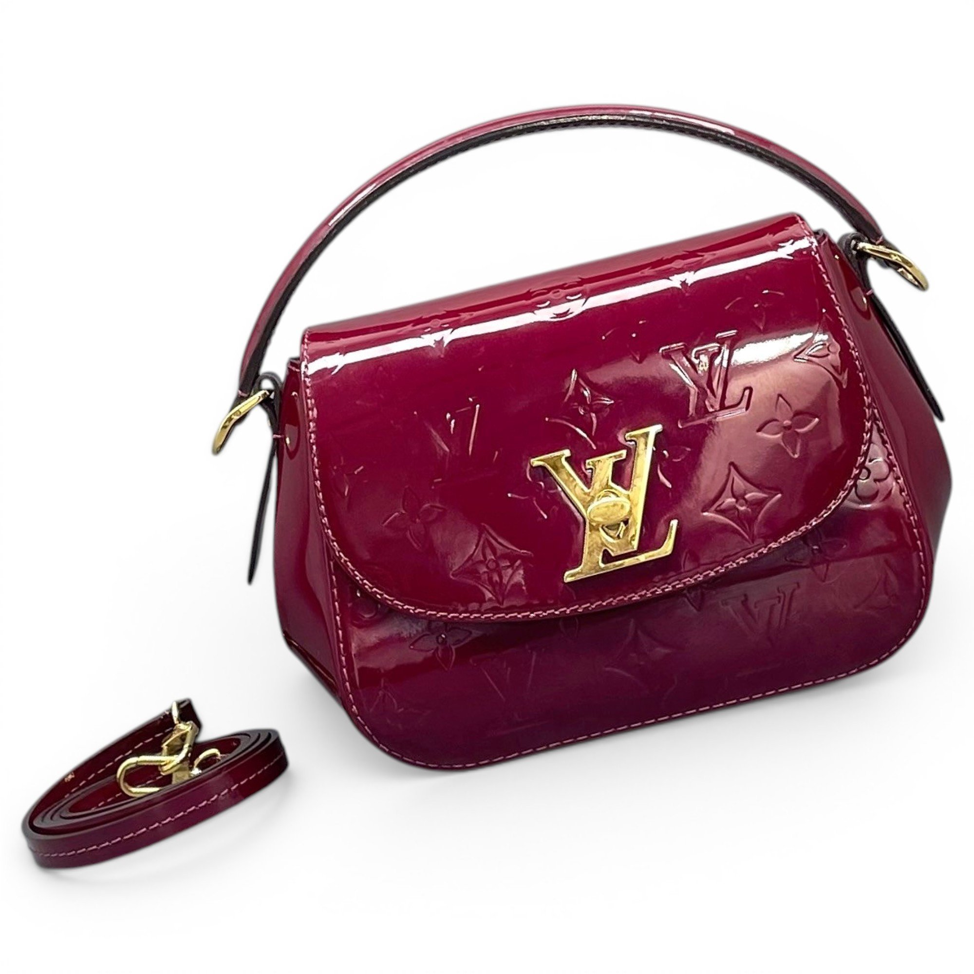 Pasadena patent leather handbag