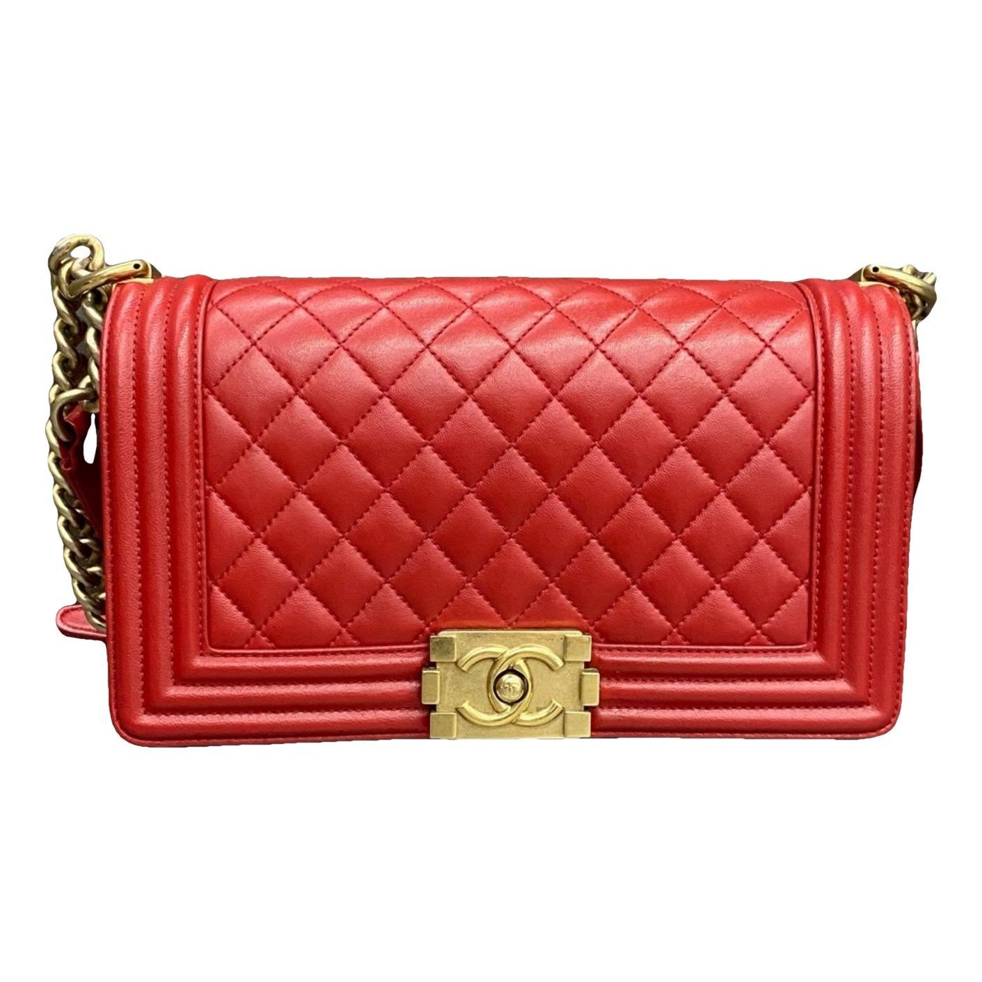 Boy leather crossbody bag