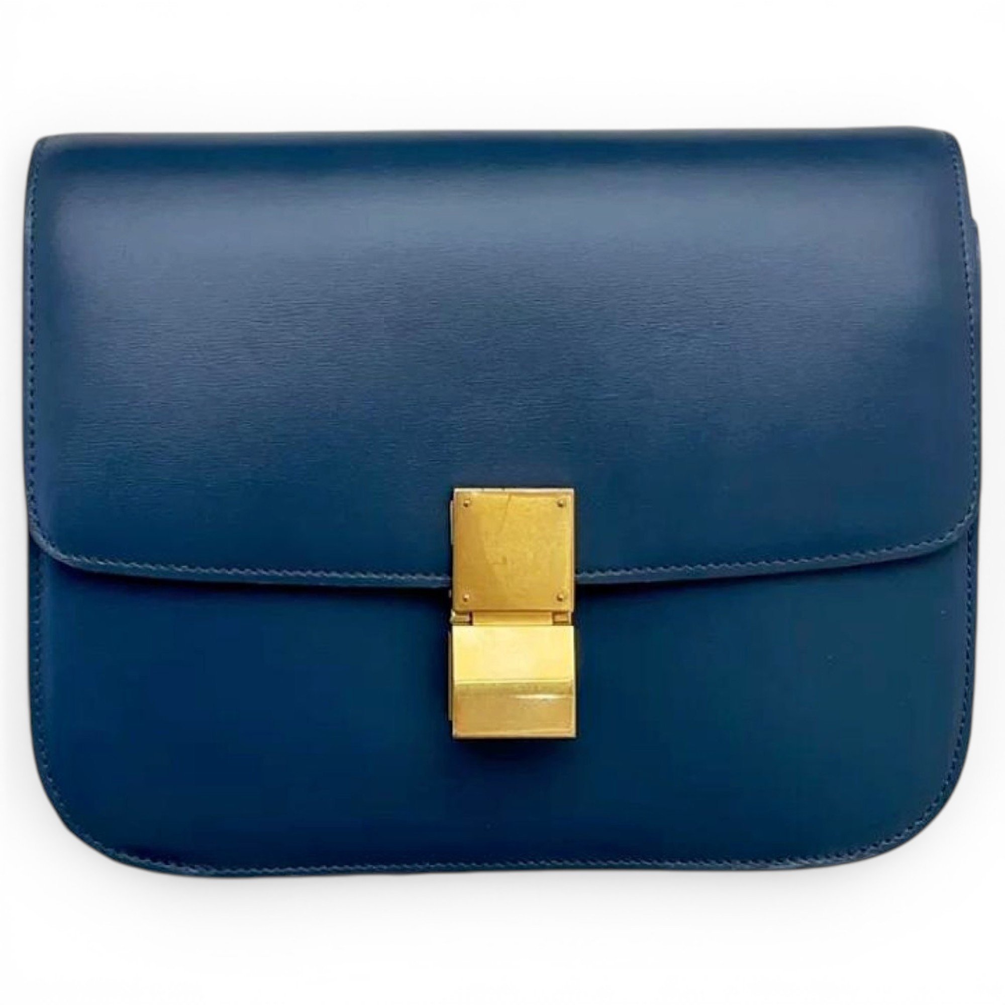 Classic leather crossbody bag