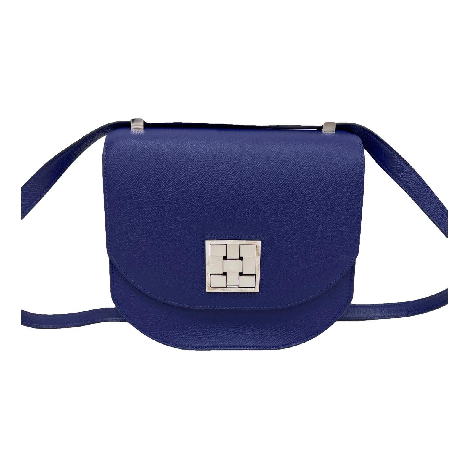 Mosaïque leather handbag