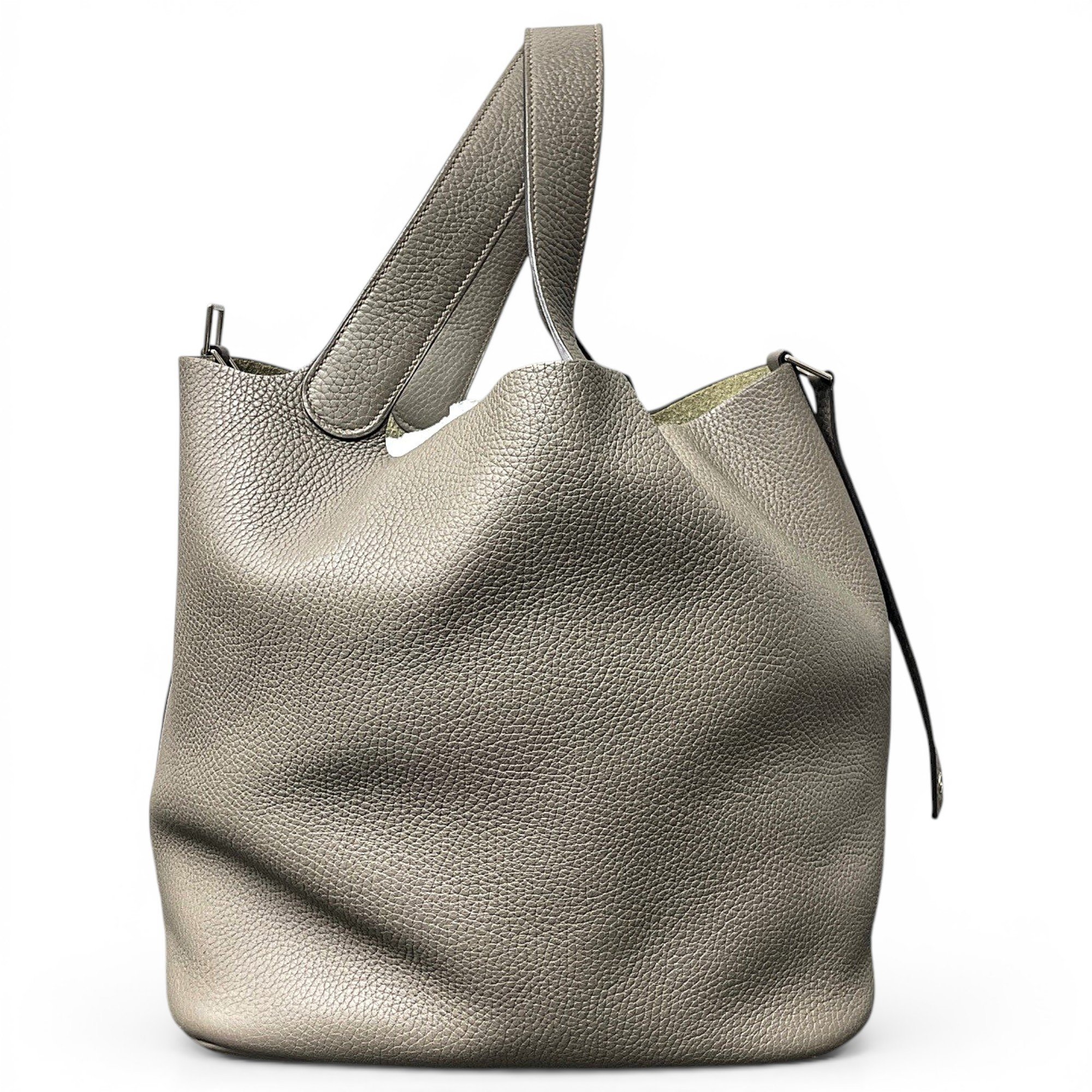Picotin leather handbag