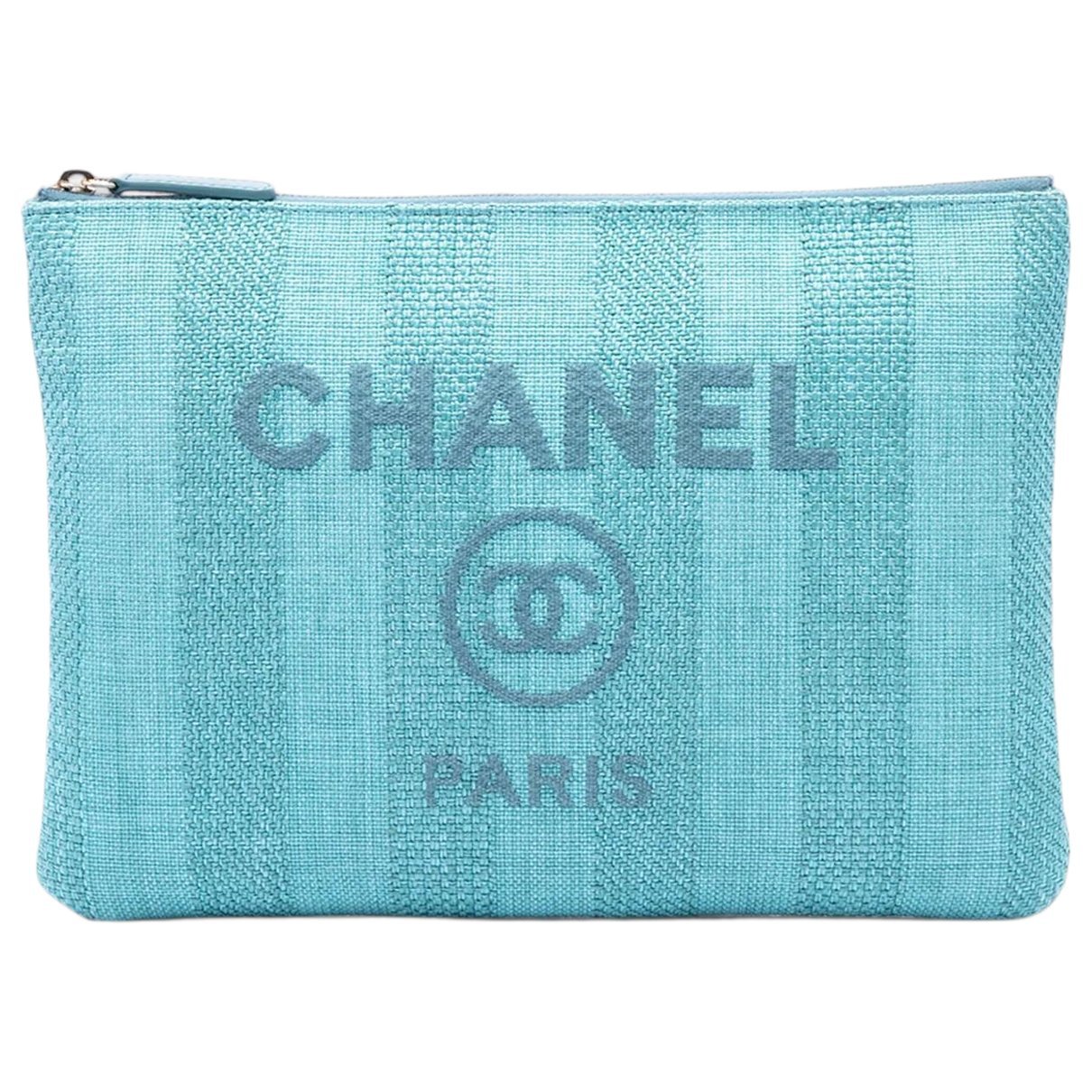 Deauville cloth clutch bag
