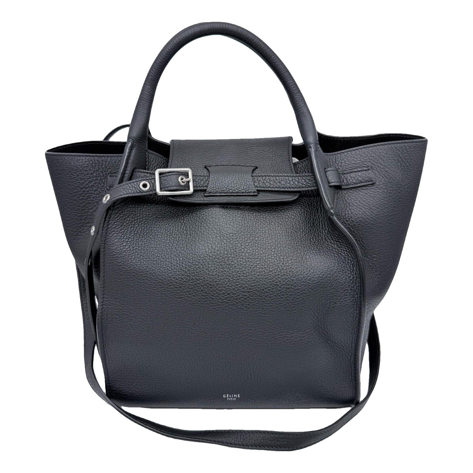 Big Bag leather handbag