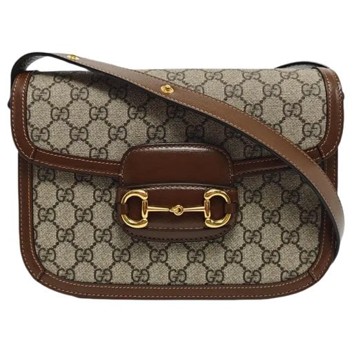 Handle Horsebit 1955 leather crossbody bag