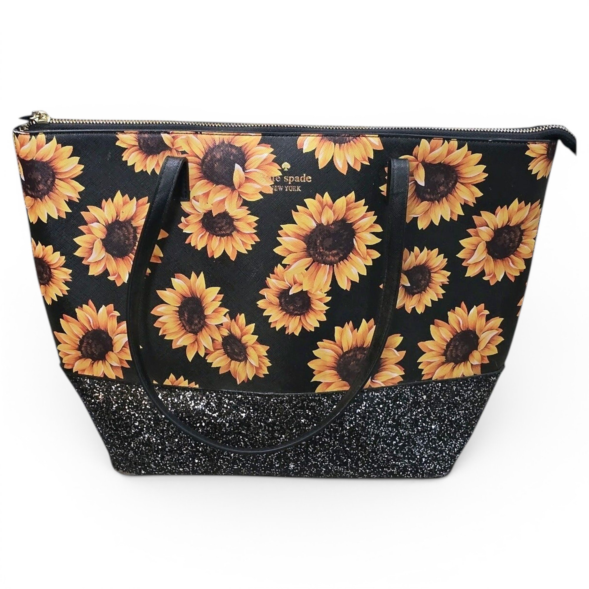 Patent leather tote