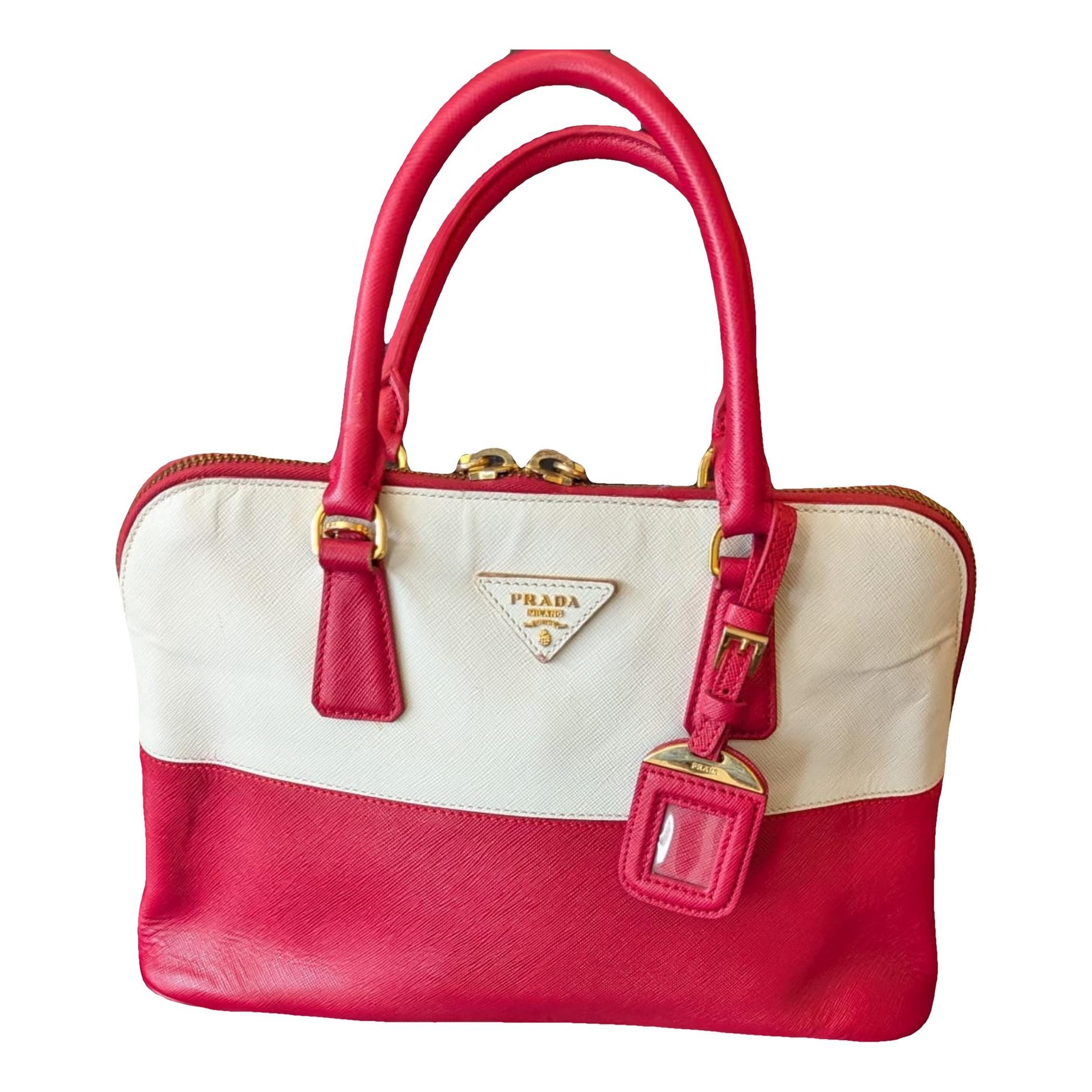Promenade leather handbag