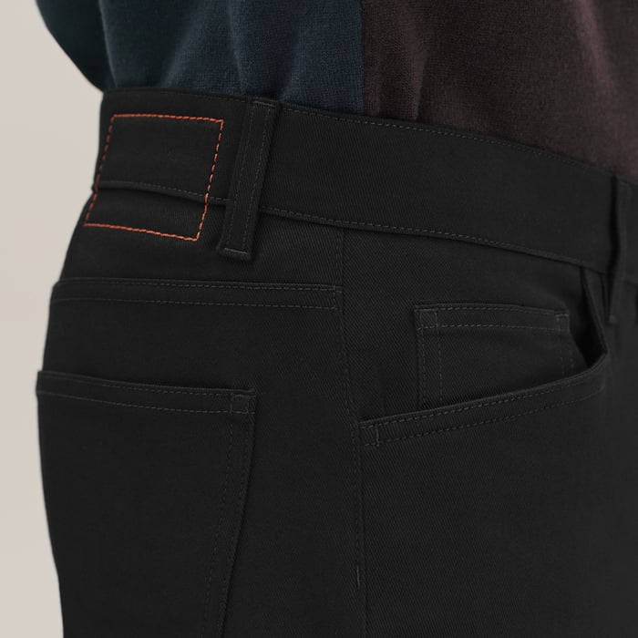 Noir Straight Cut Jeans