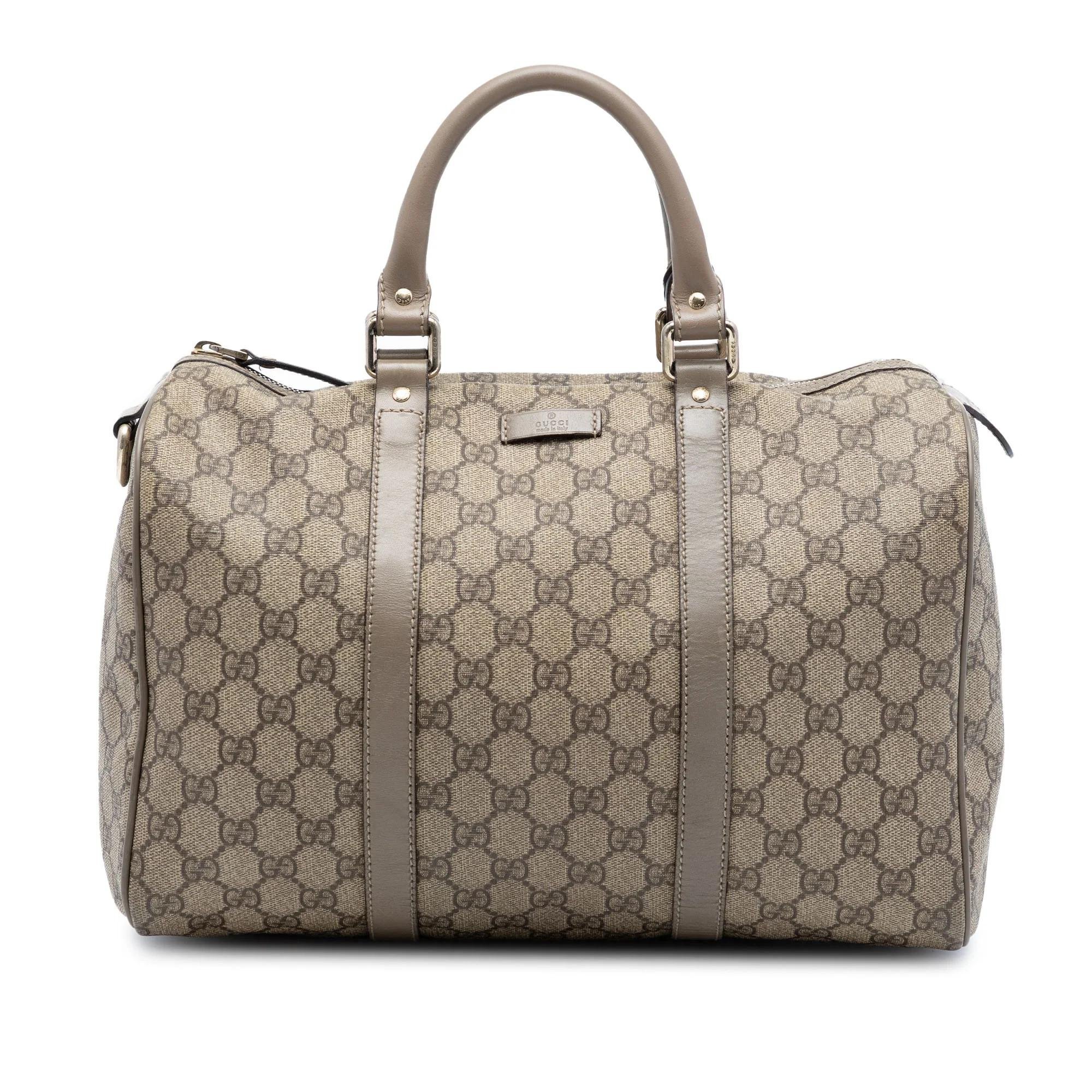 Boston leather bag