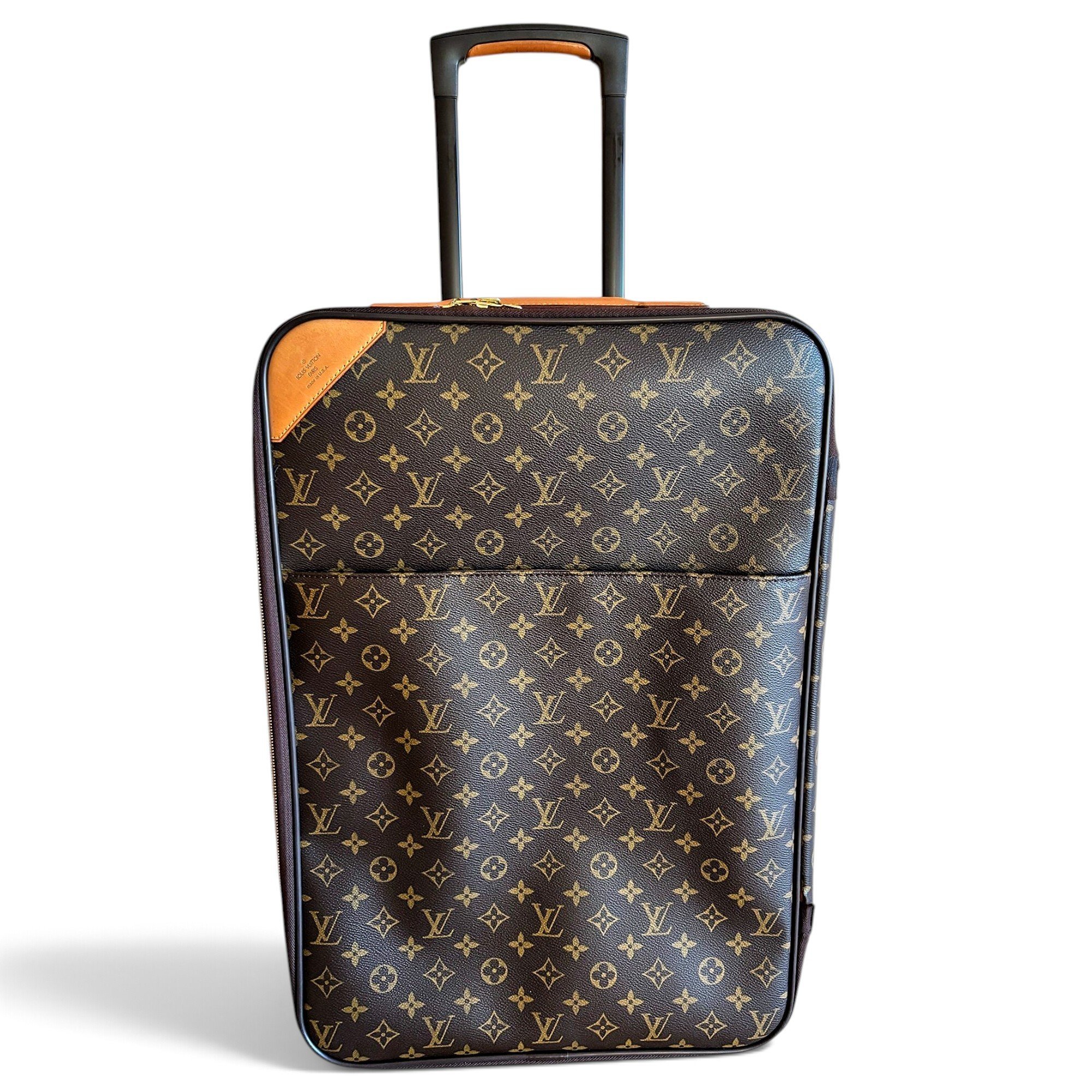 Pegase leather travel bag