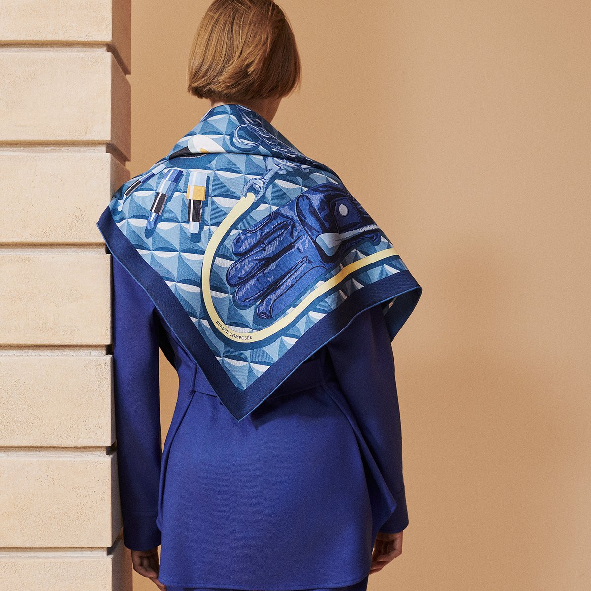 Lenço 90 Beauté Composée