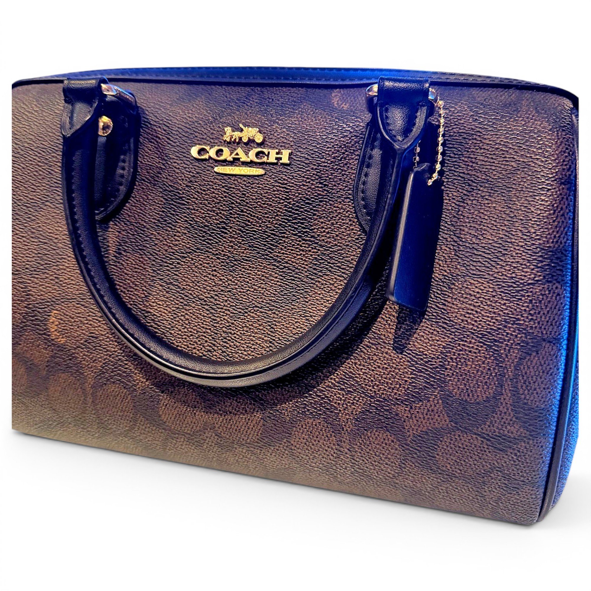CITY ZIP TOTE leather tote