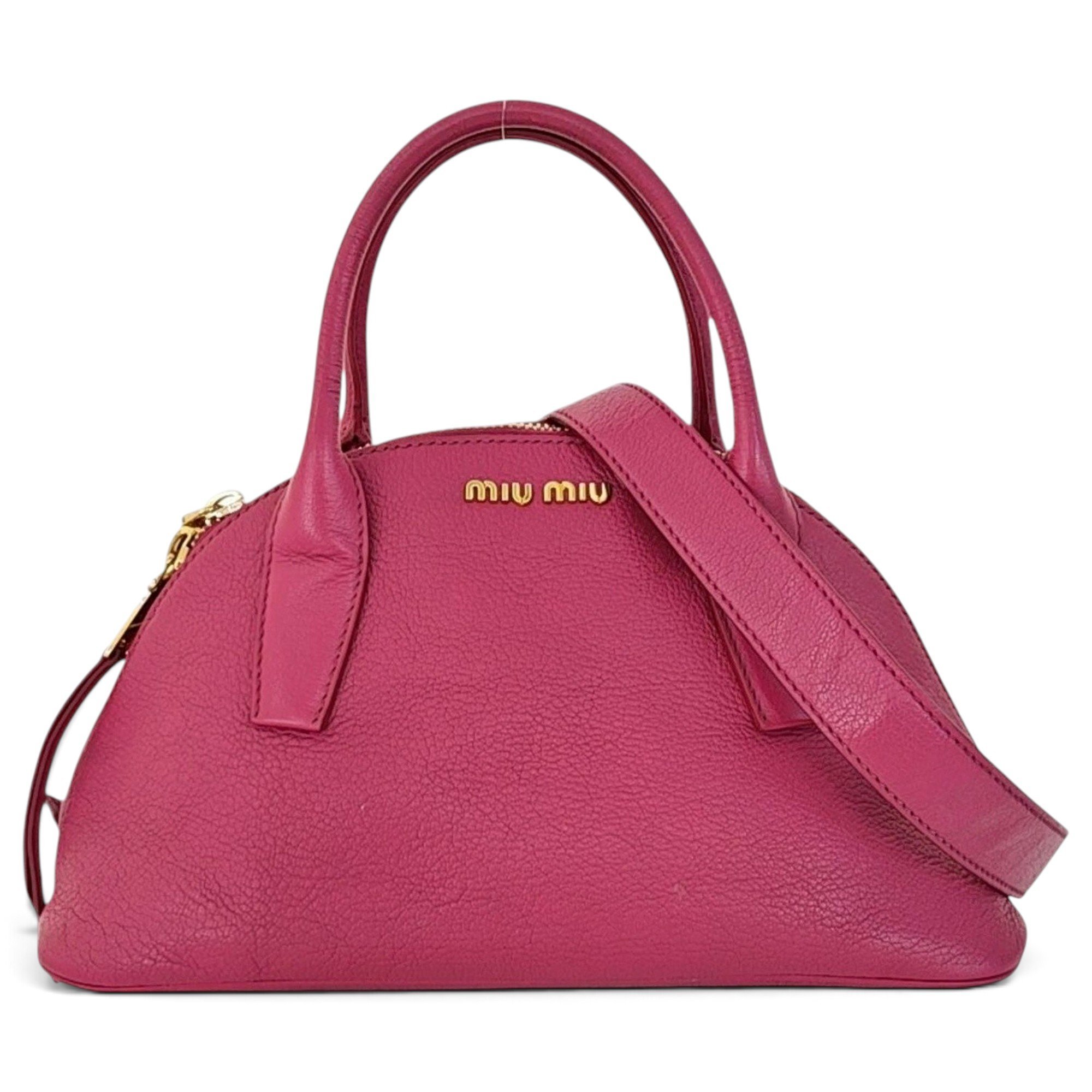 Leather handbag