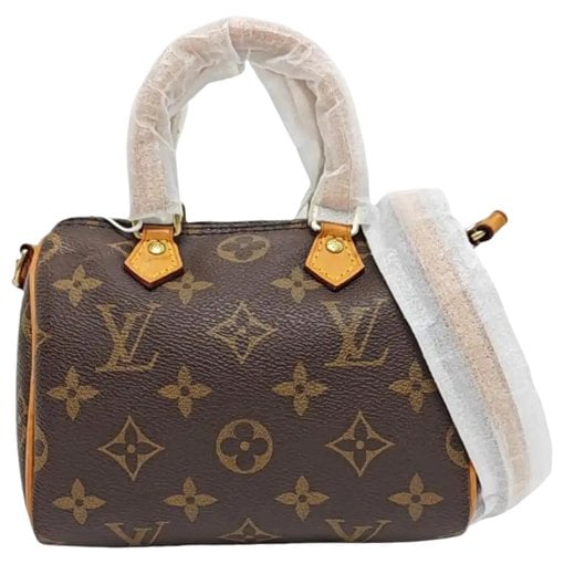 Nano Speedy / Mini HL leather handbag