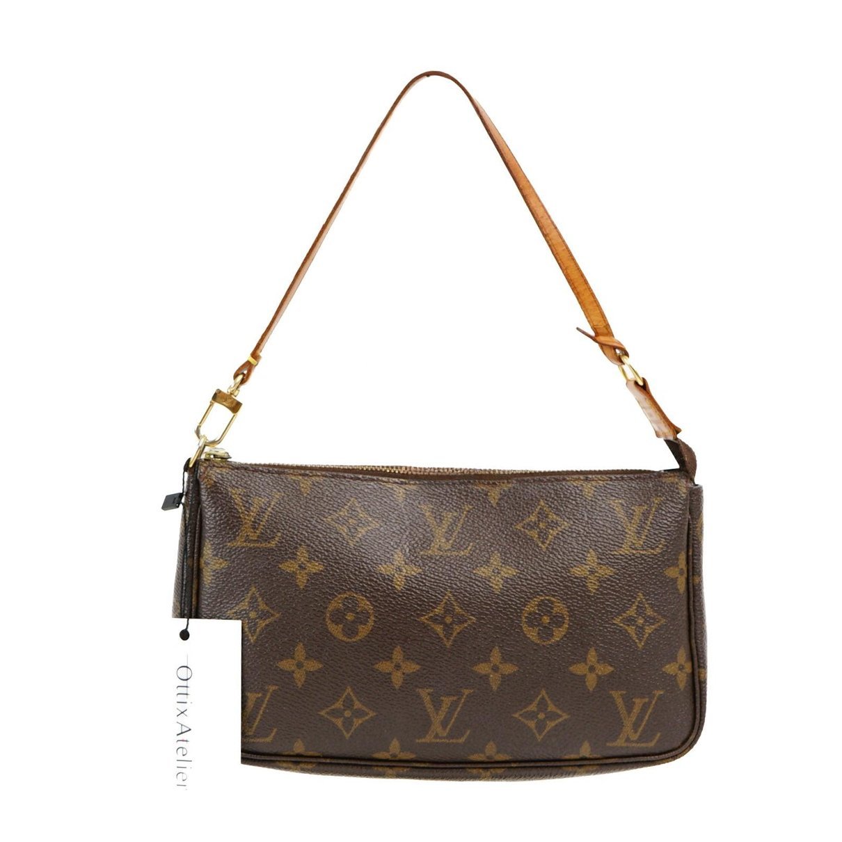 Pochette Accessoire leather handbag