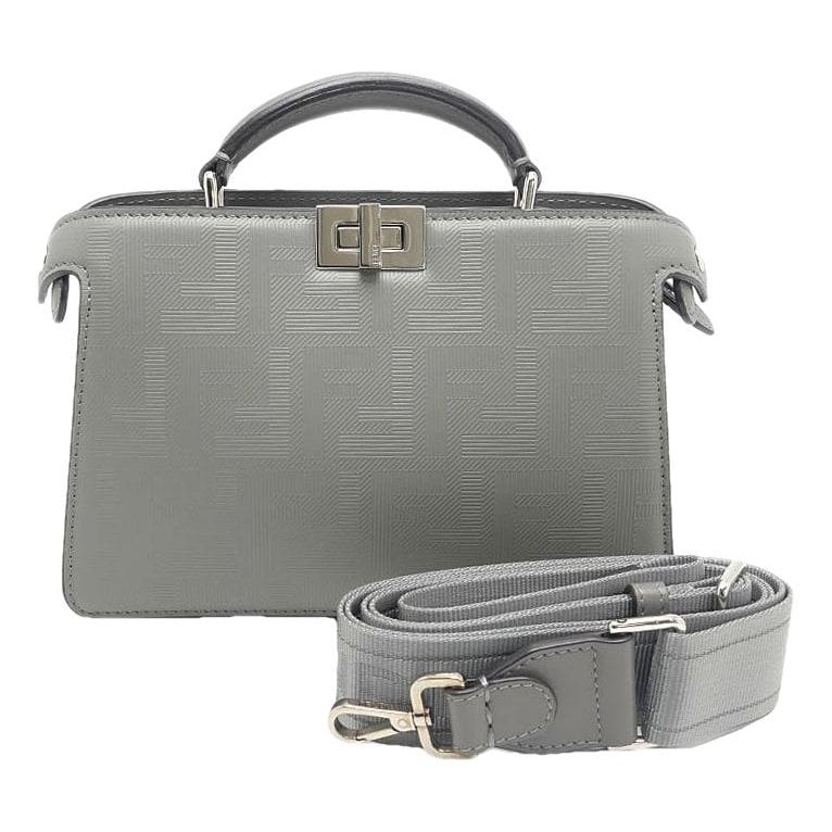Peekaboo leather handbag
