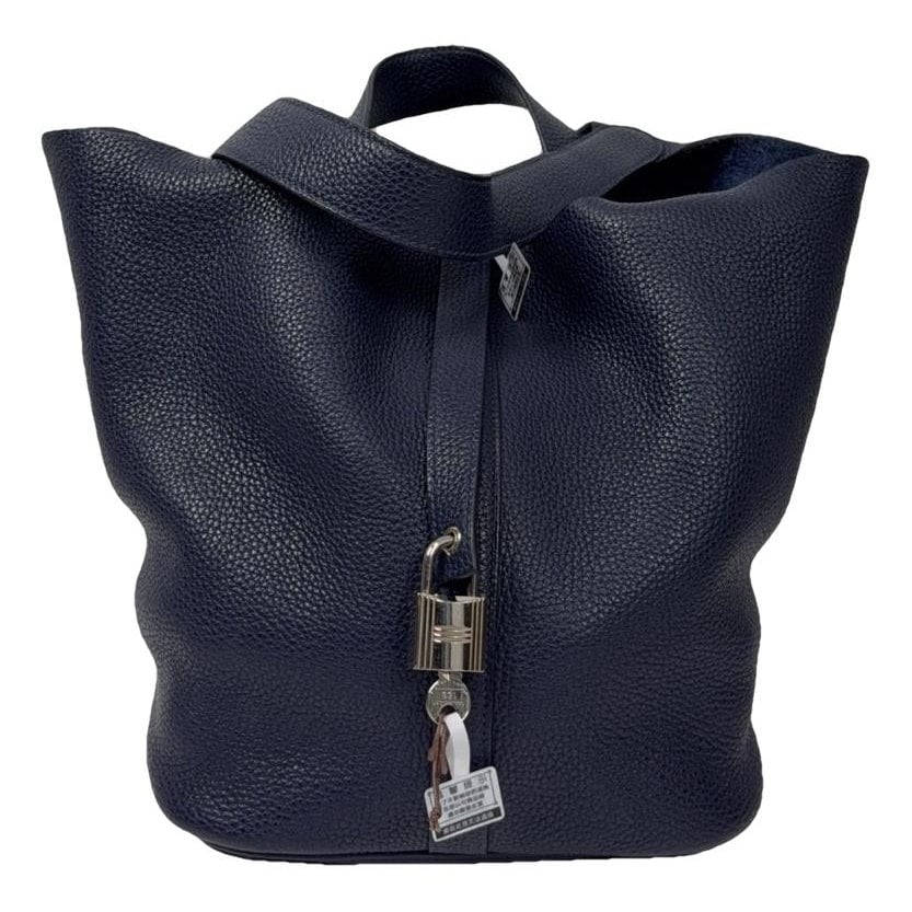 Picotin leather handbag